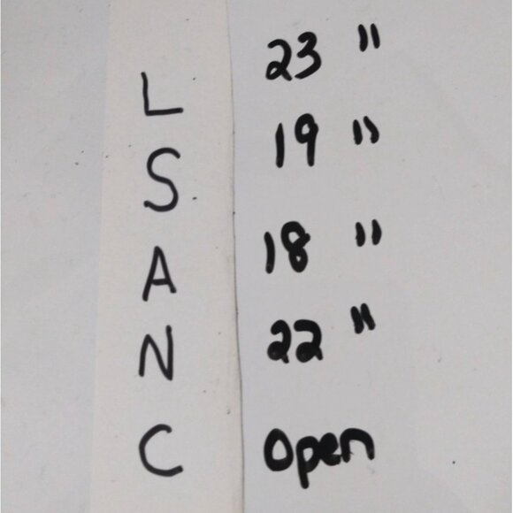 Tennie Weenie Women's Abstract Swirl Design Open Sleeve Blouse Size Large - Picture 5 of 5